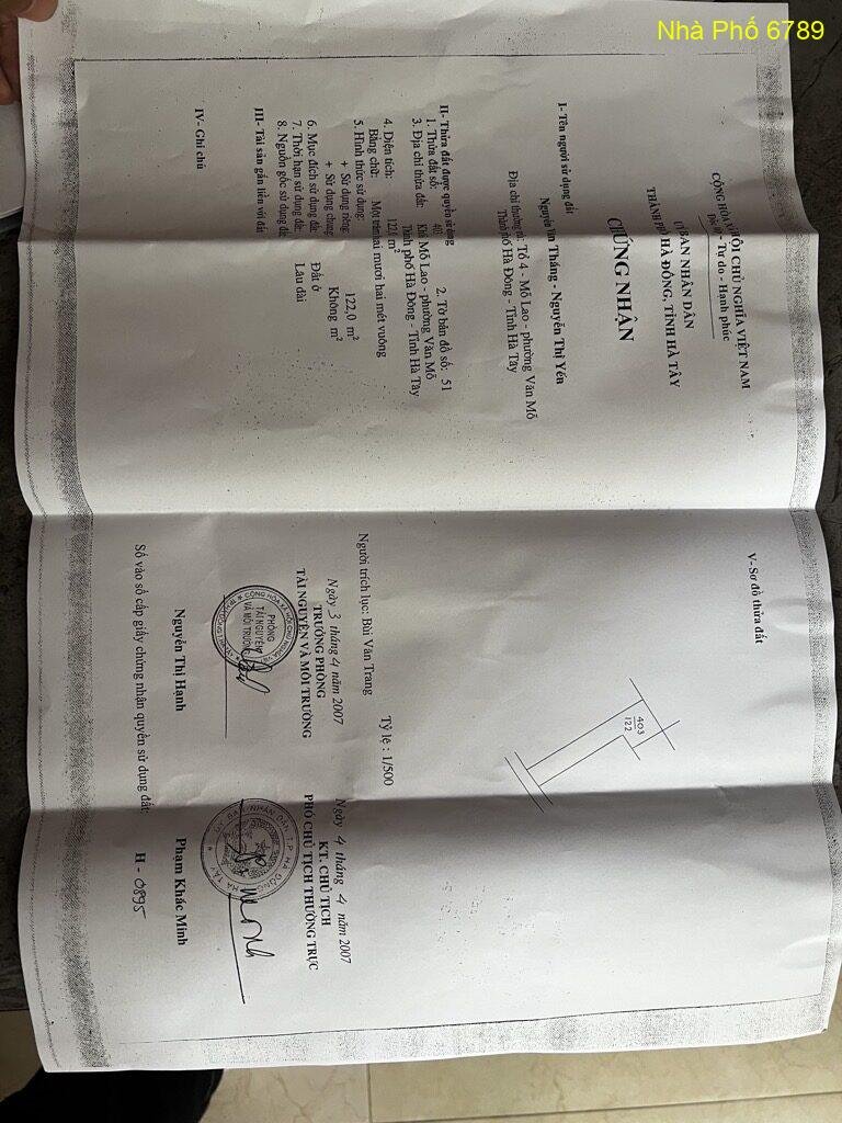 NHÀ TRUNG TÂM MỖ LAO – GẦN BIG C - METRO – KHU DÂN TRÍ CAO u1 123